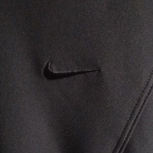 Nike black zip up track jacket